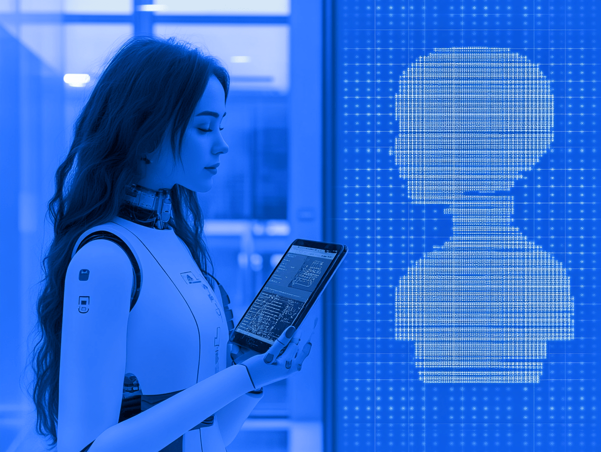 Digital assistants illustration