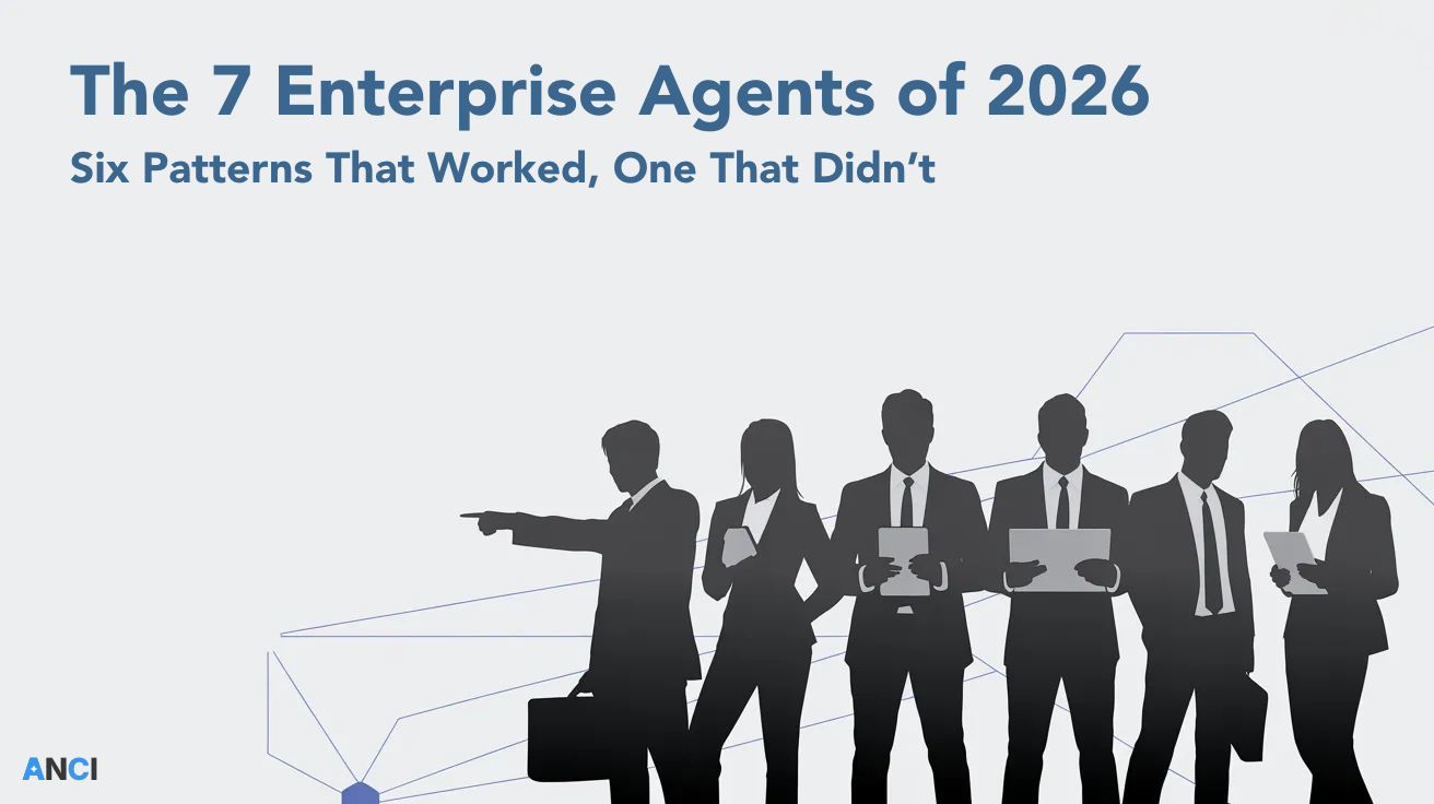 image of Six Patterns That Worked, One That Didn't: The Enterprise Agent in 2026