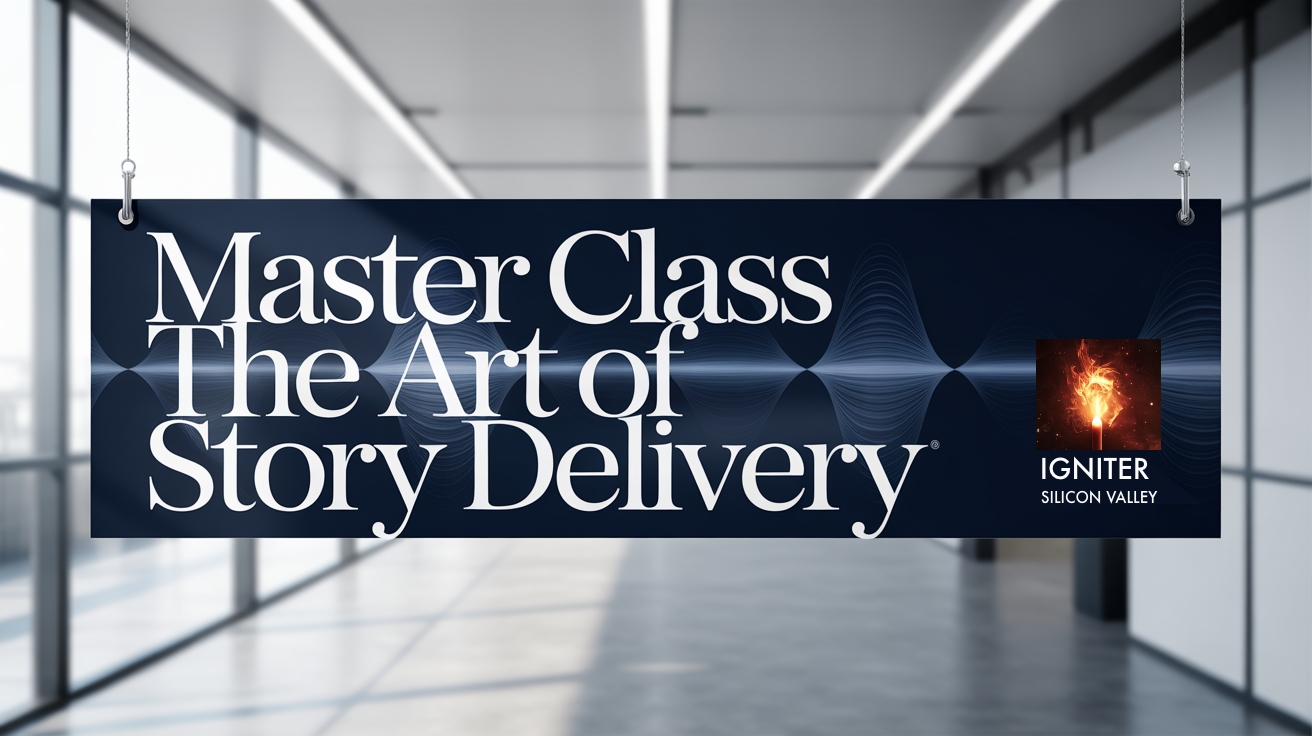 Master Class: The Art of Story Delivery! 