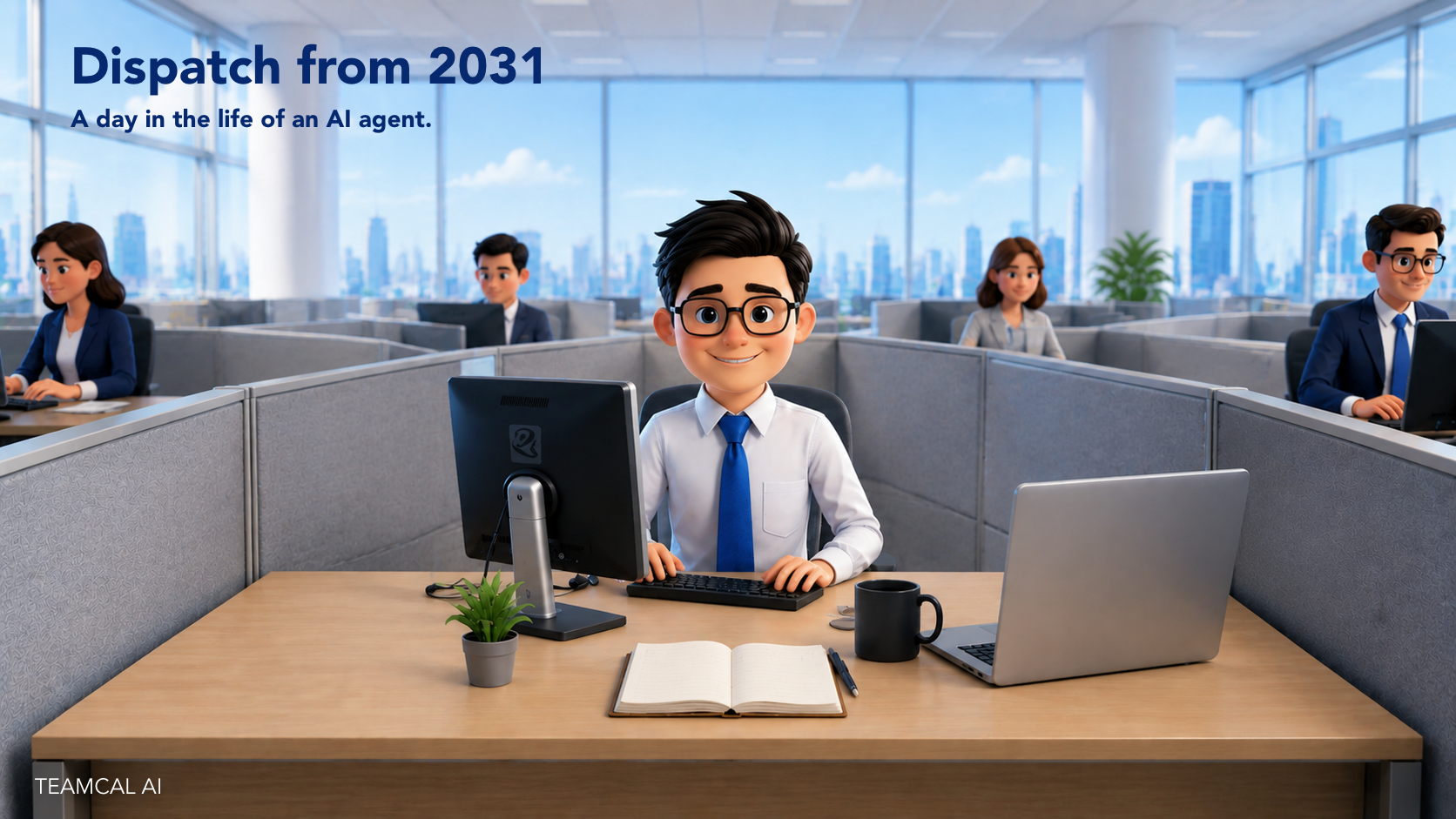 Dispatch from 2031: a day in the life of an AI agent.